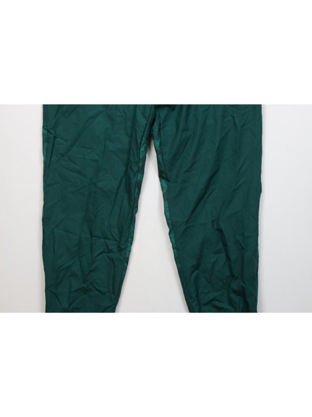 Deadstock Y2K Adidas Mens Small Lined Camouflage Windbreaker Joggers Pants Green - Picture 4 of 13